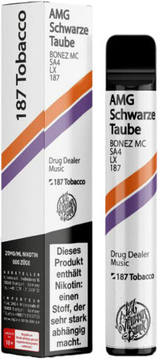 Schwarze Taube Vape 187 VapeStick AMG Schwarze Taube 20mg online kaufen tabakino 187 Strassenbande PODS | Schwarze Taube Vape 187 VapeStick AMG Schwarze Taube 20mg online kaufen tabakino 187 Strassenbande PODS |
