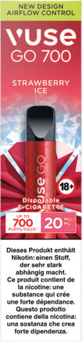 Vuse GO Strawberry ICE 700 20MG
