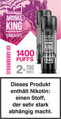 Aroma King SMART 2 Pods Strawberry Ice 20mg