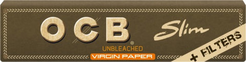 OCB Slim Virgin unbleached + Filter