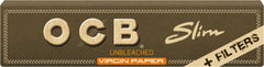 OCB Slim Virgin unbleached + Filter