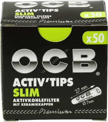 OCB Premium Slim Activ Tips