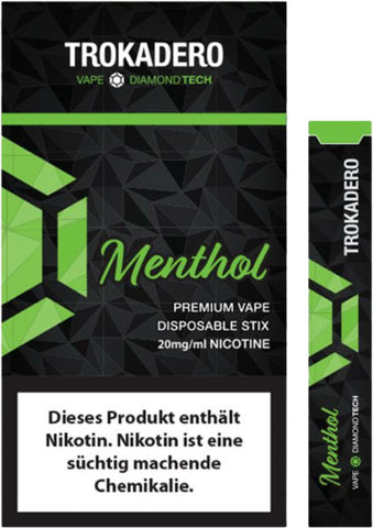 Trokadero Menthol 300 Puffs 20mg