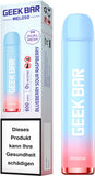 Geek Bar Meloso Blueberry S. Raspberry 0% Nicotine