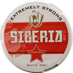Siberia 80°C Extreme White Dry Portion 16g - 16 g x 10 Pack