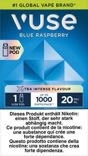 Vuse Pod Blue Raspberry 20mg – Online kaufen bei Tabakino – tabakino