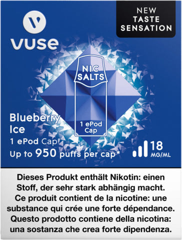 Vuse 1000 Blueberry Ice 20MG Single