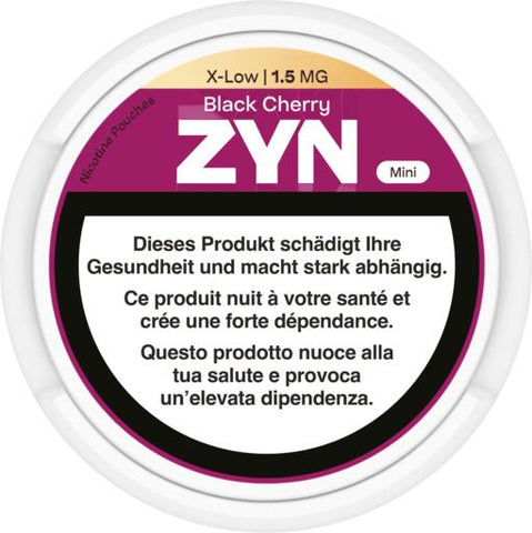 Zyn Black Cherry Mini X-Low 1.5mg