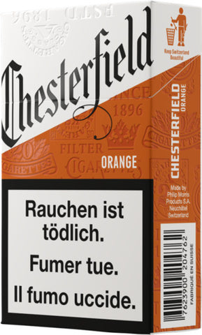 Chesterfield Festival Orange