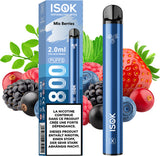 ISOK X Mix Berries 800 Puffs 20mg