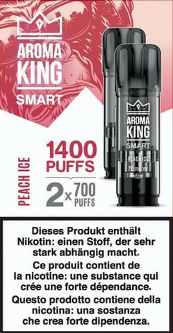 Aroma King SMART 2 Pods Peach ice 20mg