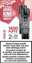 Aroma King SMART 2 Pods Peach ice 20mg