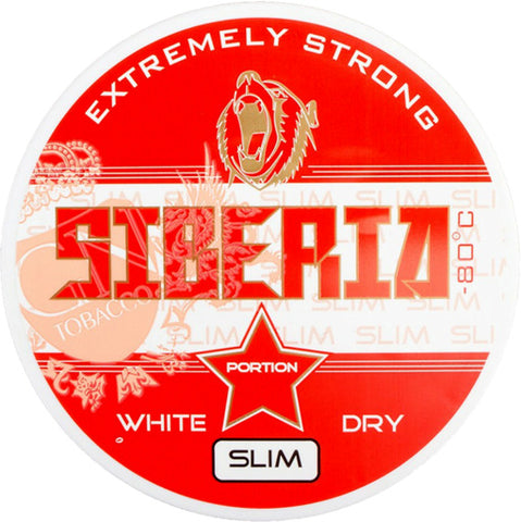 Siberia Red White Dry Slim - 13 g x 10 Pack