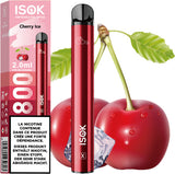 ISOK X Cherry Ice 800 Puffs 20mg Nikotin