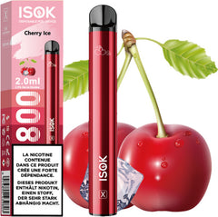 ISOK X Cherry Ice 800 Puffs 20mg Nikotin