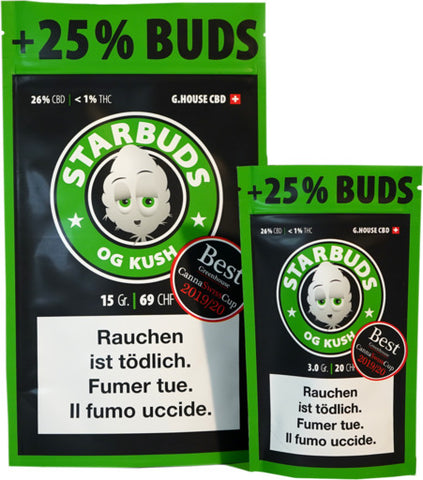 Starbuds CBD OG Kush - 15 g