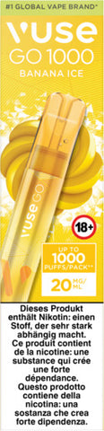 Vuse GO 1000 Banana Ice 20mg