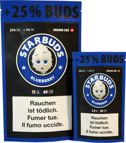 Starbuds CBD Blueberry - 12 g