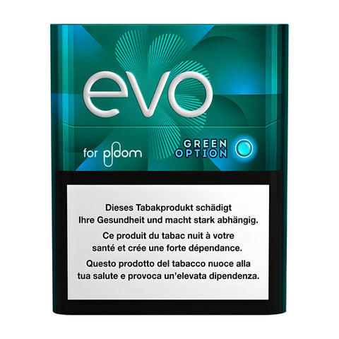 Bâtonnets de tabac Evo Green Option Ploom