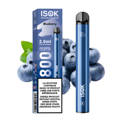 ISOK X Blueberry 800 bouffées 20 mg