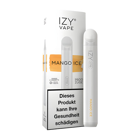 IZY Vape Mangue Glacée 600 Bouffées 0% Nicotine
