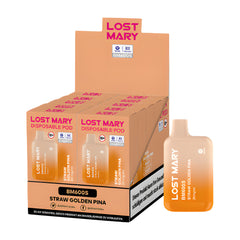 Lost Mary Straw Golden Pina 600 bouffées