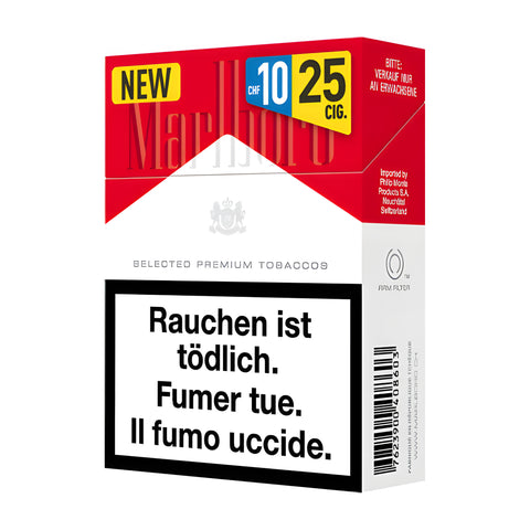 Marlboro Rot Box Big Pack - 20 Stück x 8 Pack