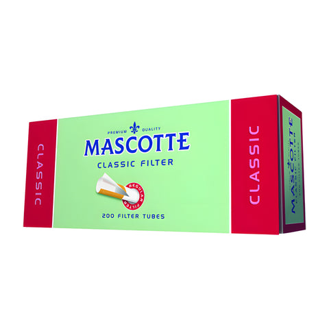Tubes à cigarettes Mascotte Classic - 200 unités x 5 paquets