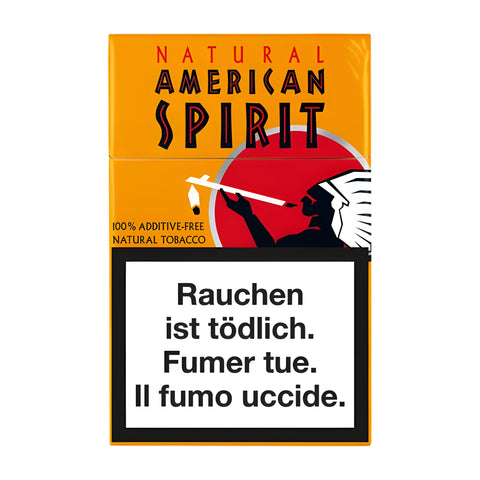 Paquet de Natural American Spirit Orange