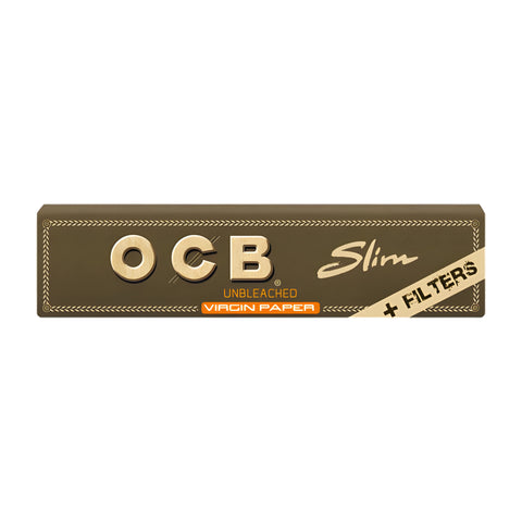 OCB Slim Virgin unbleached + Filter
