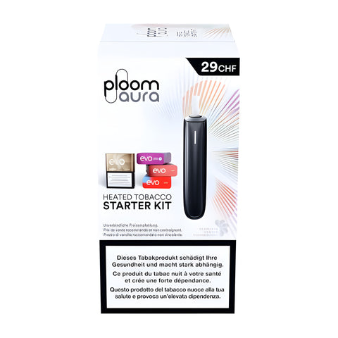Kit de démarrage Ploom Aura Tabac chauffé