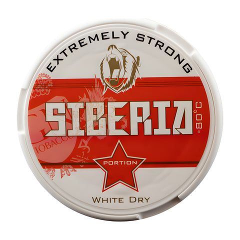 Siberia 80°C Extreme White Dry Portion 16g - 16 g x 10 paquets