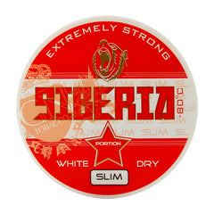 Siberia 80°C White Dry Slim Portion 13 g - 13 g x 5 unités