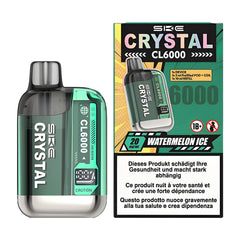 SKE Crystal CL6000 2ml + 10ml Waterm. Ice 2% Nic.