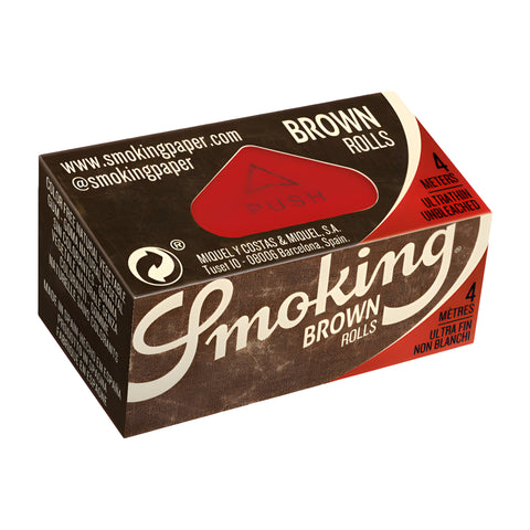 Feuilles à rouler Smoking Brown Rolls Slim