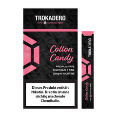 Trokadero Barbe à papa 300 bouffées 20 mg