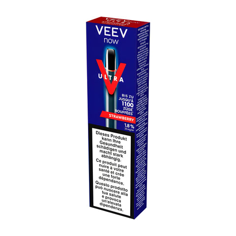 Veev Now Ultra Jetable Fraise 1,8 % 2 ml