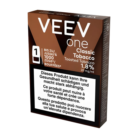 Veev One Classic Tobacco 1.8% 1 Stück