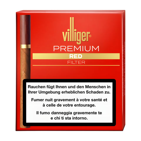 Villiger Premium Red Vanilla avec filtre