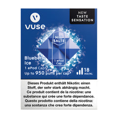 Vuse 1000 Blueberry Ice 20MG Unité