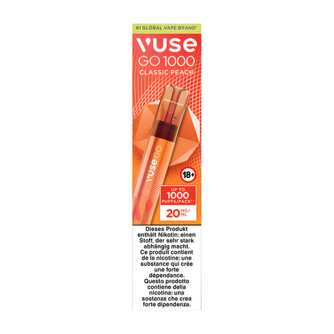 Vuse GO 1000 Classic Peach 20mg