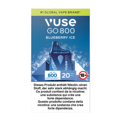 Vuse GO 800 Blueberry Ice 20mg