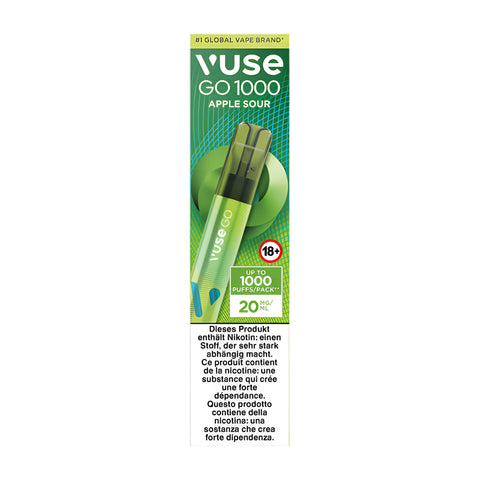 Vuse GO Apple Sour 1000 20 mg