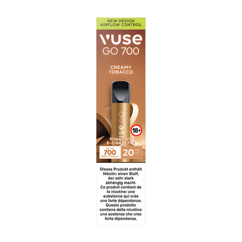 Vuse GO Creamy Tobacco 700 20 mg
