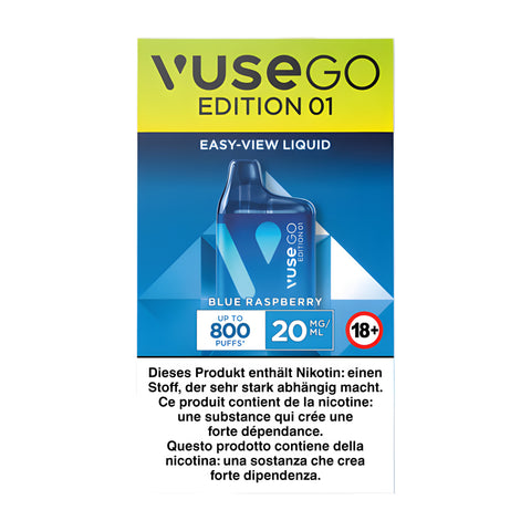 Vuse GO ED. 01 Framboise Bleue 20mg