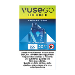 Vuse GO ED. 01 Framboise Bleue 20mg