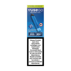 Vuse GO Reload 1000 Pen Blueberry Ice 20mg