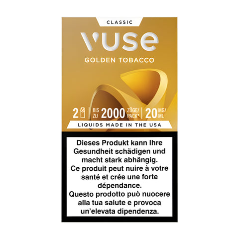 Vuse Pod Golden Tobacco Duo 20 mg