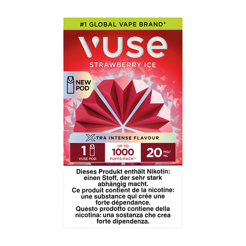 Vuse Pro Strawberry Ice 20mg Individuel