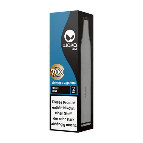 Appareil WAKA MINI-1 - Menthe fraîche - 18 mg/ml